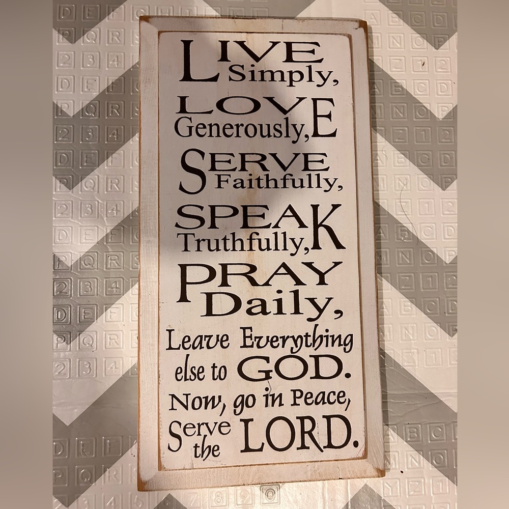 Decorative Sign